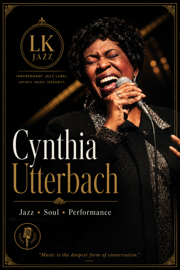 Cynthia Utterbach, jazz artist.