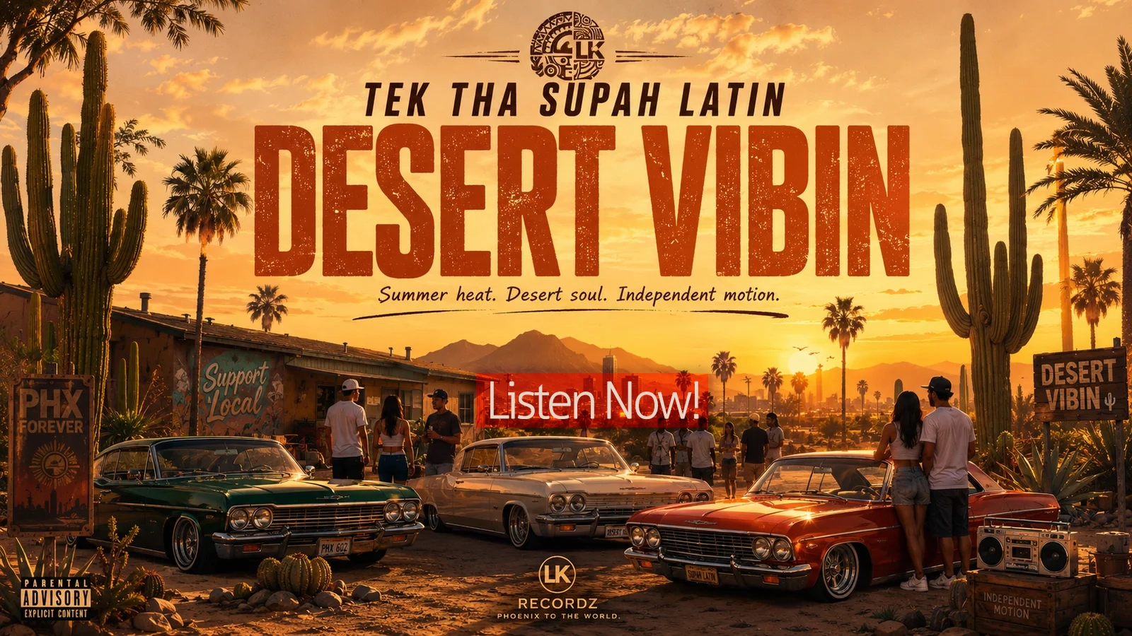 Desert Vibin release artwork