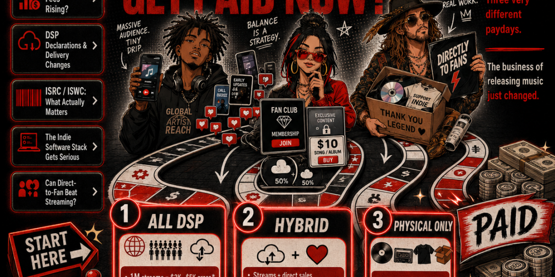 G.U.M.M. September 2026 issue cover — How should an indie artist get paid now?