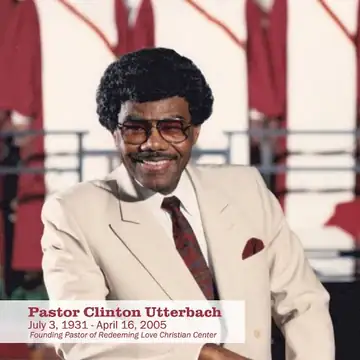 Portrait of Pastor Clinton Utterbach, from the family archive.